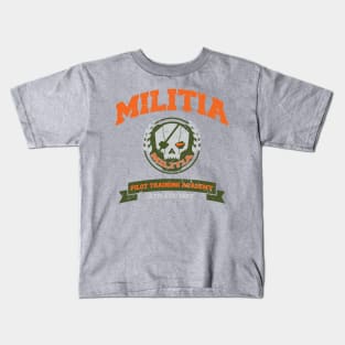 Militia Pilot Academy Kids T-Shirt